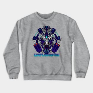 gunplaskyfire logo Crewneck Sweatshirt